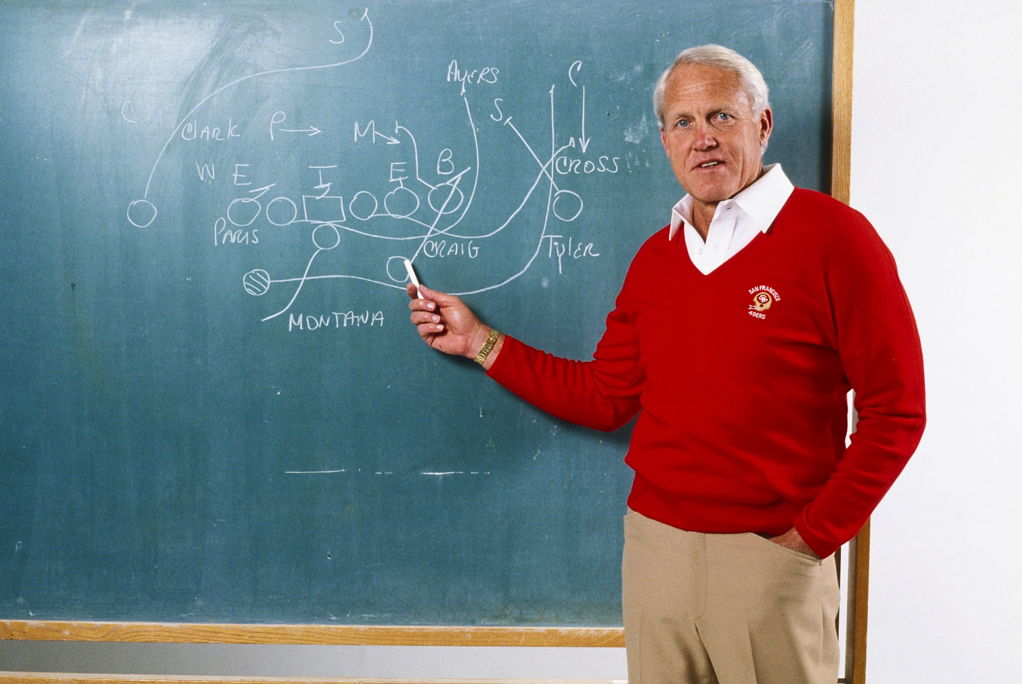 Bill Walsh ganó tres títulos de la Super Bowl con los San Francisco  49ers y dejó cinco lecciones de liderazgo que nunca serán olvidadas.  | Foto:a2.espncdn.com
